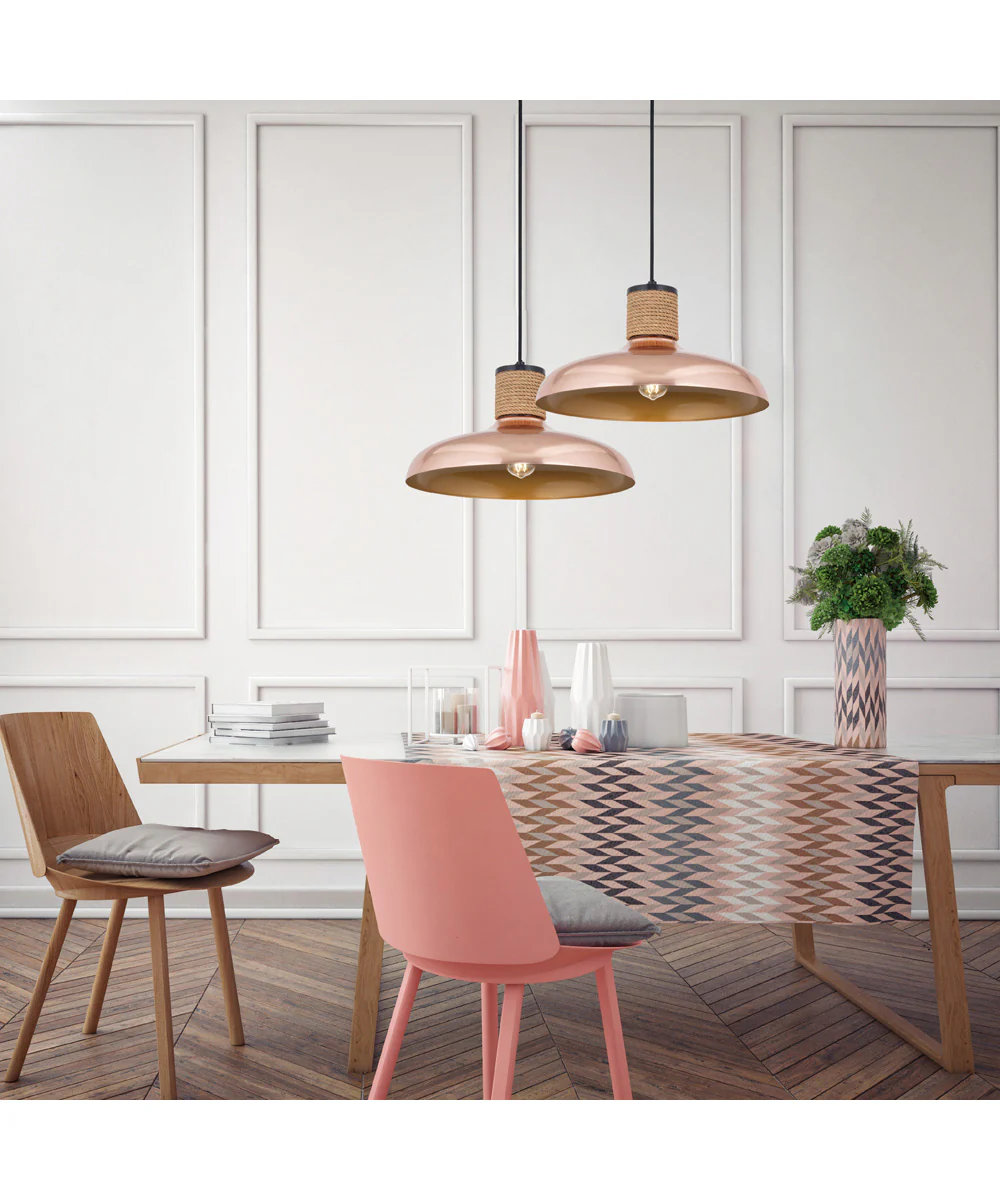 Bingham Large Pendant Copper - Image 2