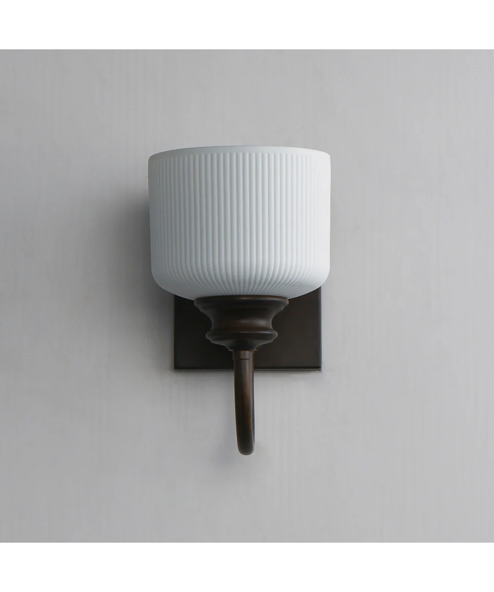 Bisque 1-Light Wall Sconce Oil Rubbed Bronze - Image 2