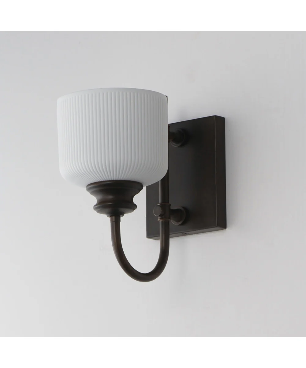 Bisque 1-Light Wall Sconce Oil Rubbed Bronze - Image 5