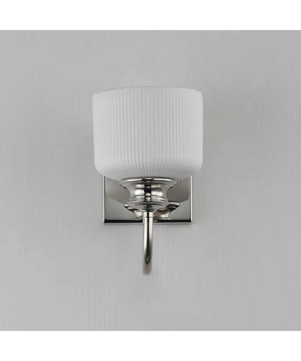 Bisque 1-Light Wall Sconce Polished Nickel - Image 2