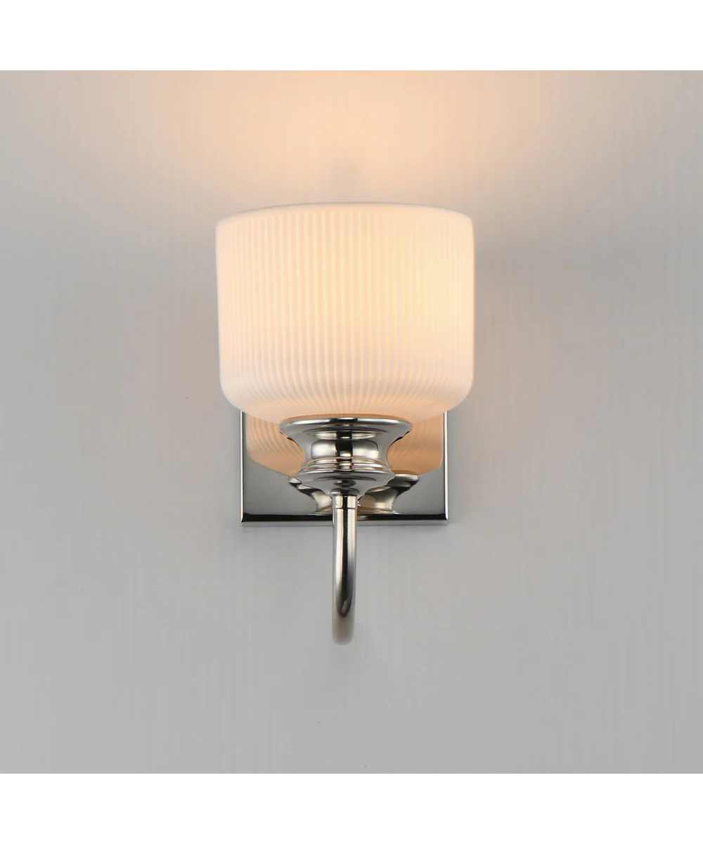 Bisque 1-Light Wall Sconce Polished Nickel - Image 3