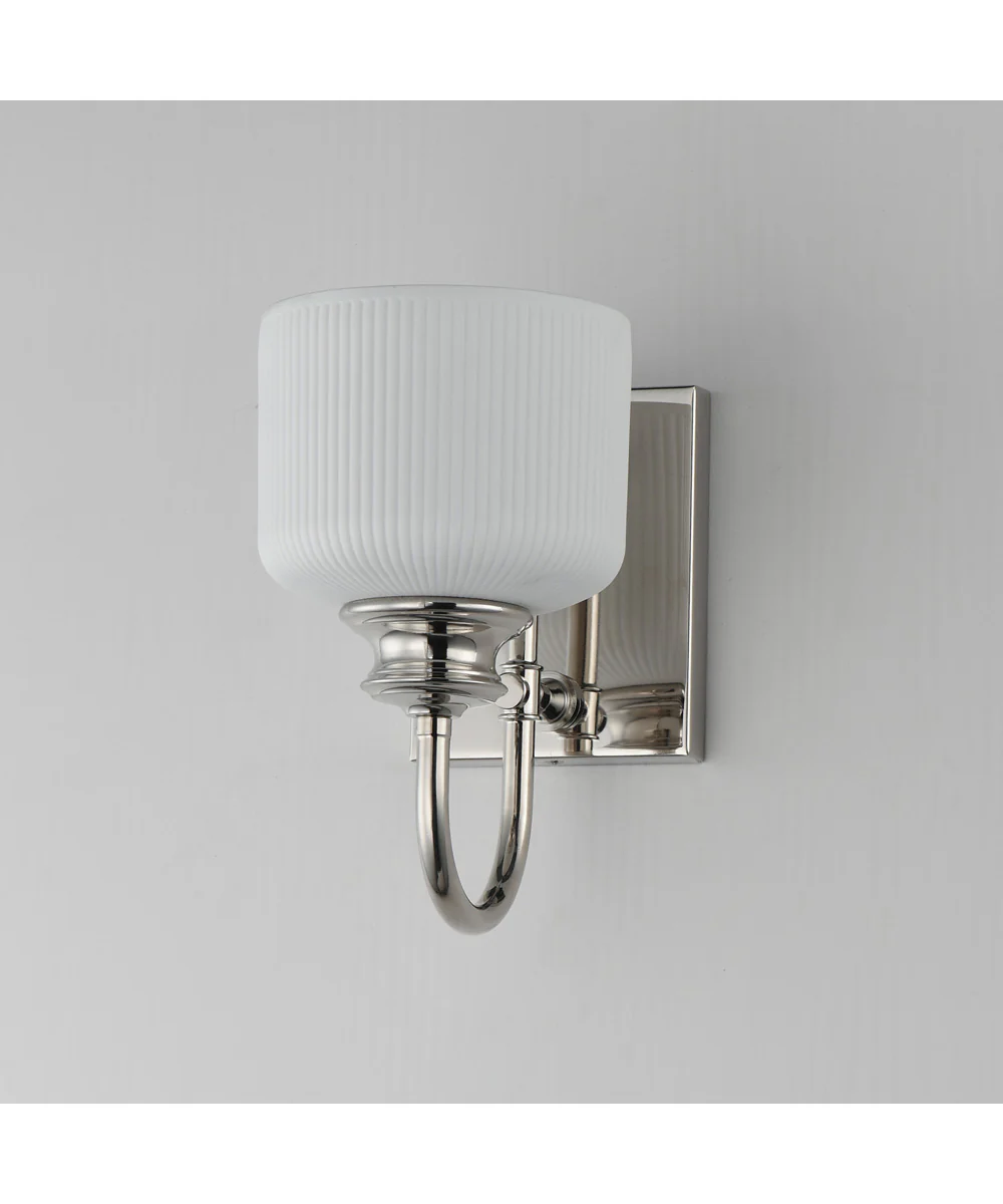 Bisque 1-Light Wall Sconce Polished Nickel - Image 6