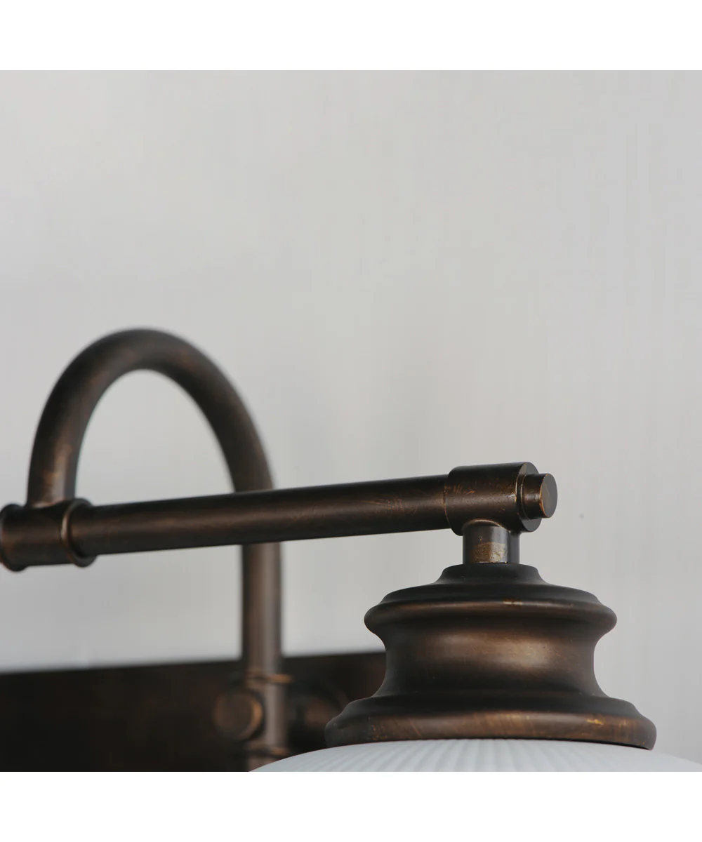 Bisque 2-Light Wall Sconce Oil Rubbed Bronze - Image 6