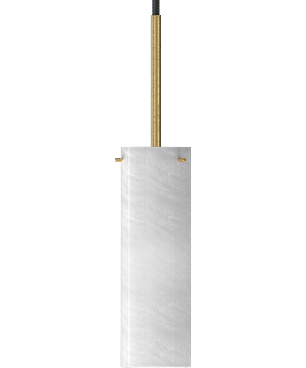 Blizzard 1-Light Pendant Natural Aged Brass - Image 5
