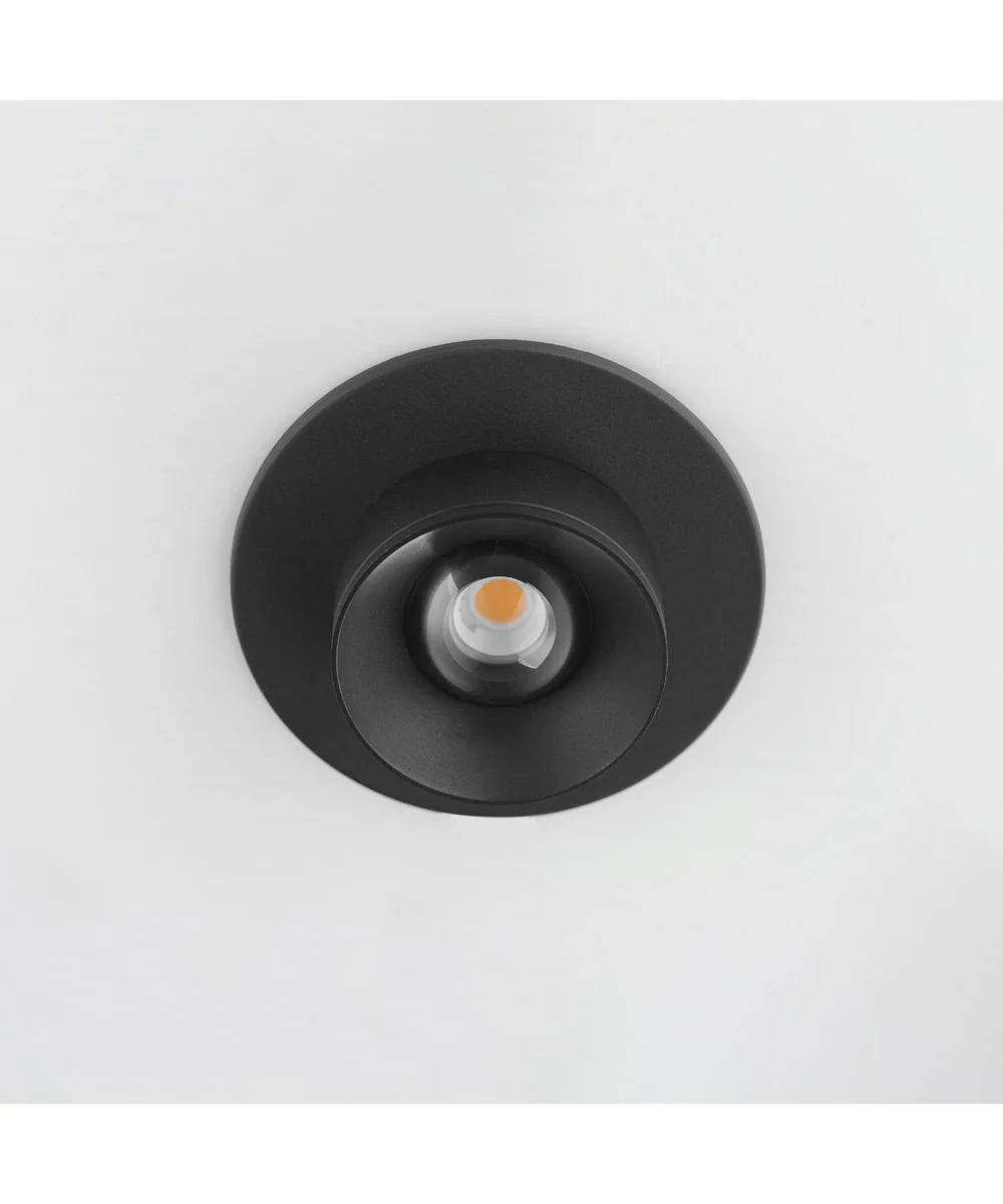 Caldera 120-277V LED Flush Mount Black - Image 3