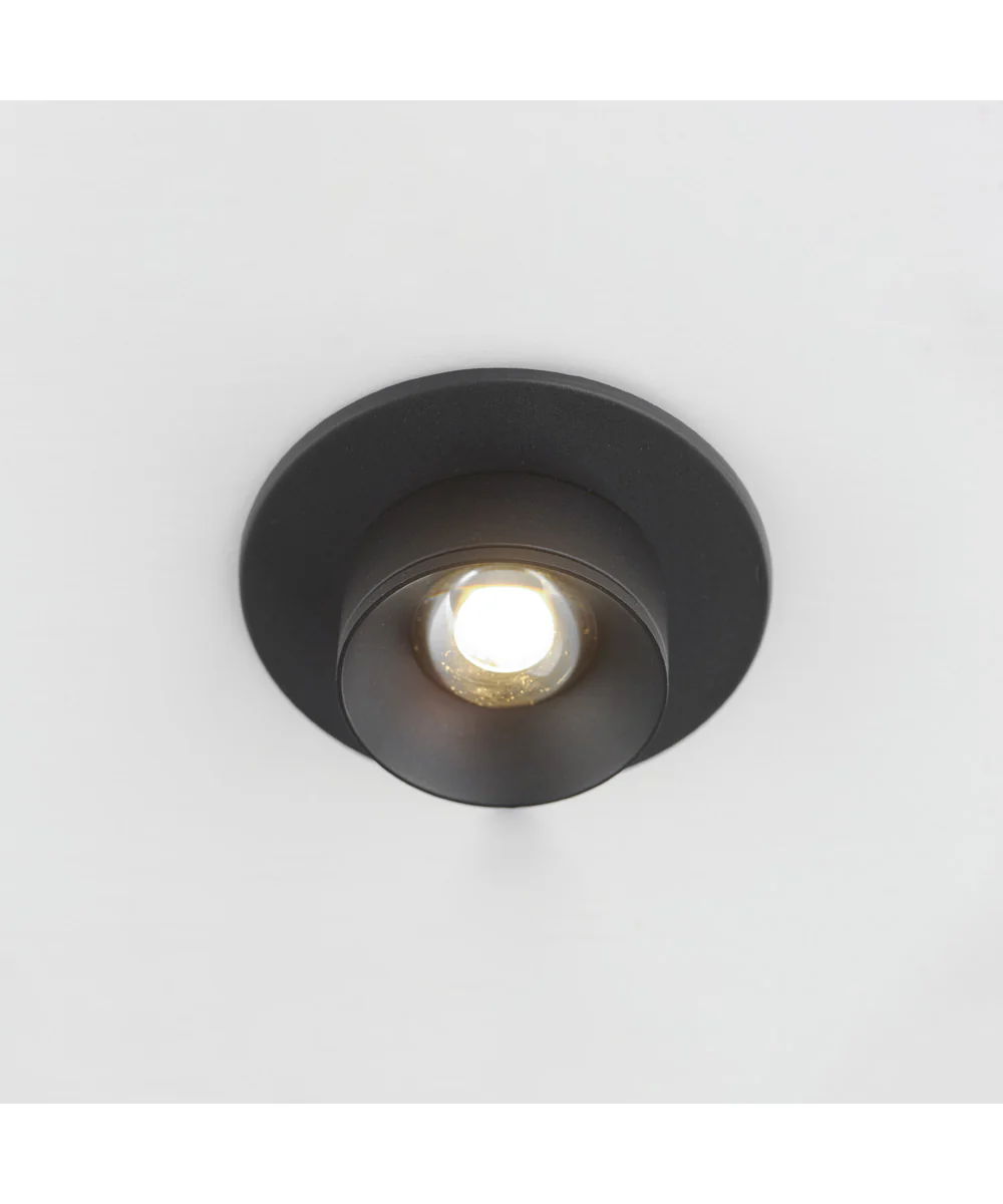 Caldera 120-277V LED Flush Mount Black - Image 4