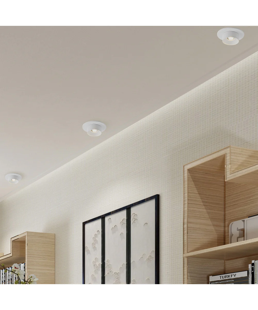 Caldera 120-277V LED Flush Mount White - Image 2