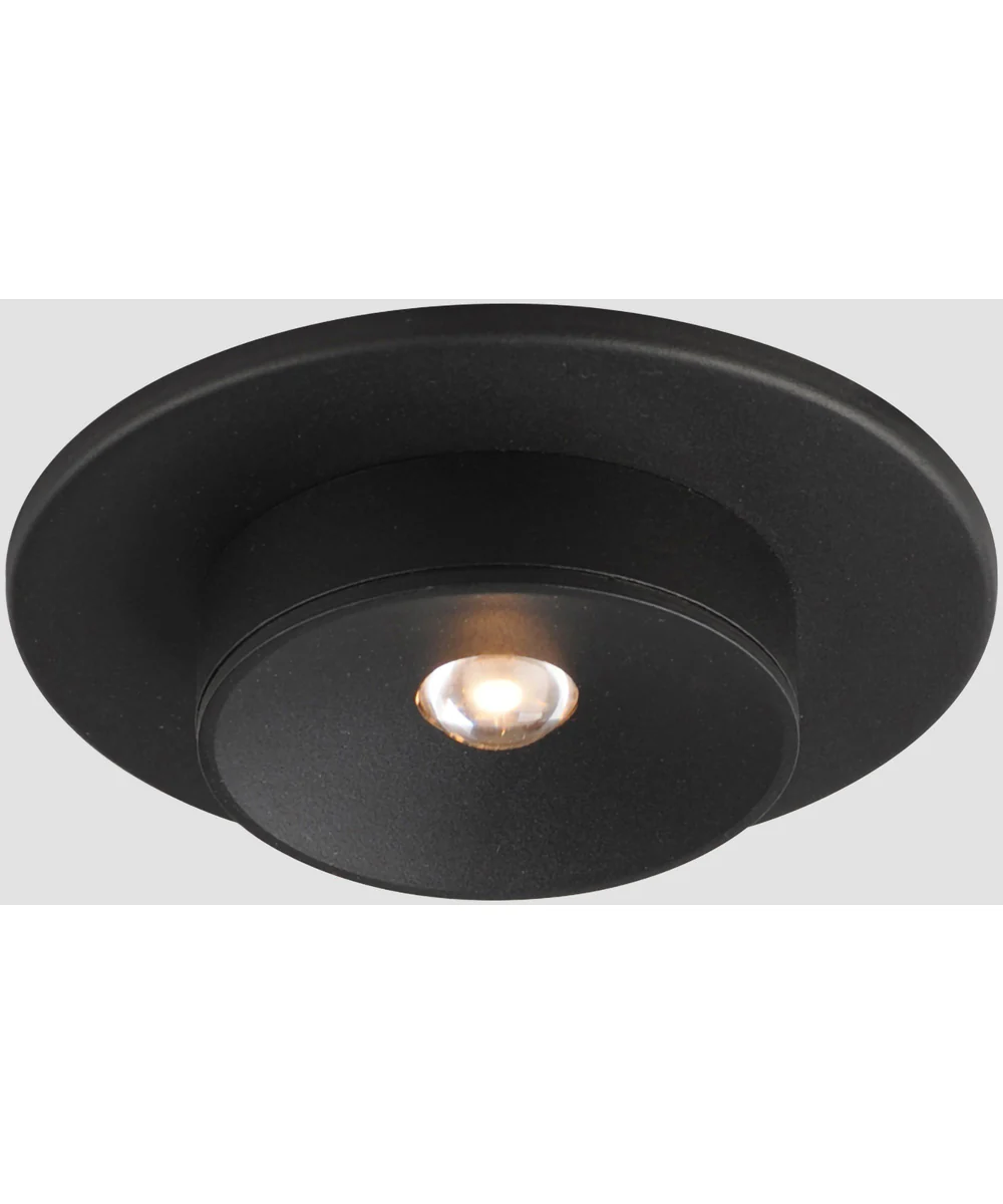 Caldera LED Flush Mount Black - Image 4