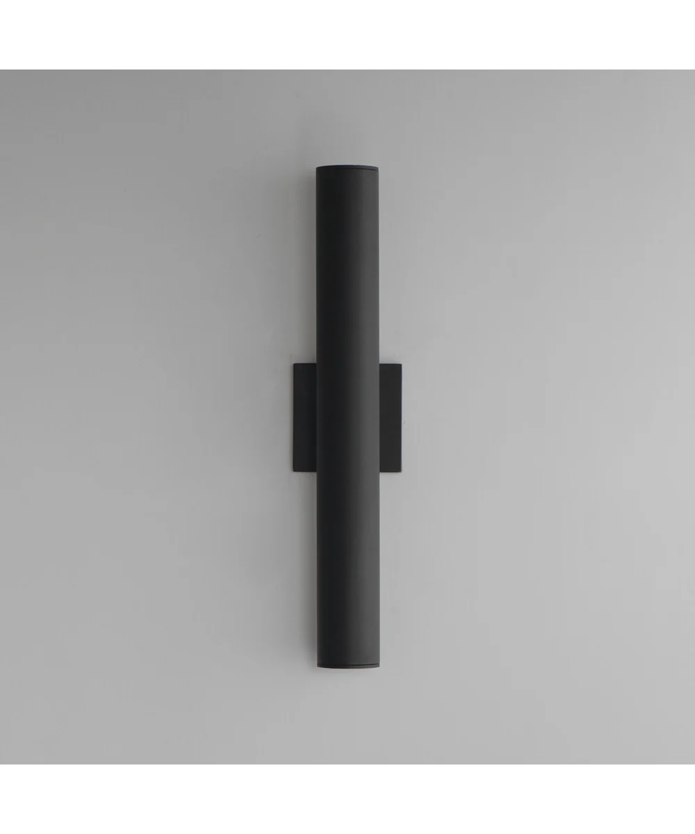 Calibro 20 inch Outdoor Wall Sconce Black - Image 2