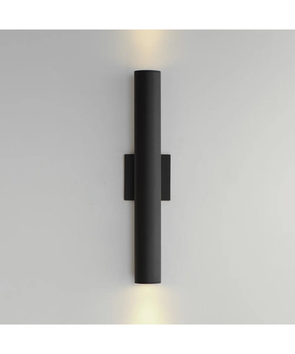 Calibro 20 inch Outdoor Wall Sconce Black - Image 3