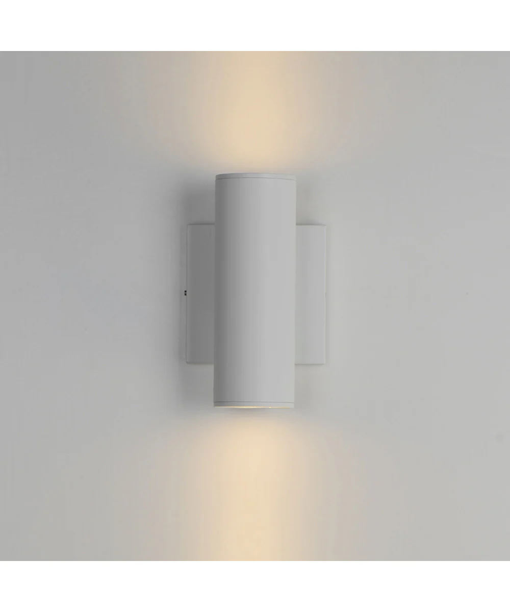 Calibro 7.5 inch LED Outdoor Sconce White - Image 3