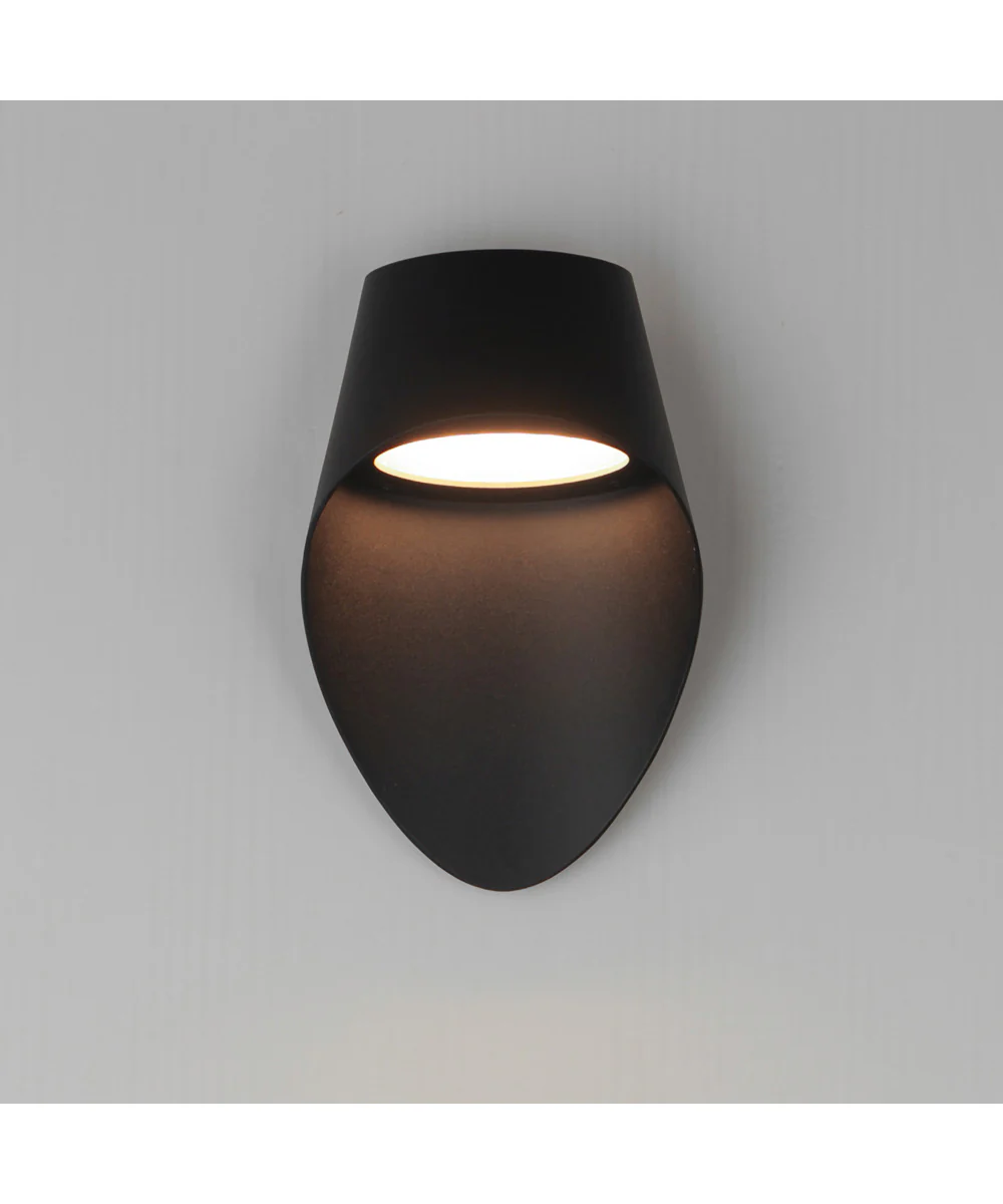 Cape LED Outdoor ADA Wall Sonce Black - Image 3