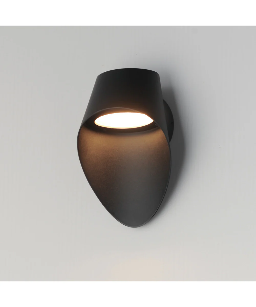 Cape LED Outdoor ADA Wall Sonce Black - Image 5