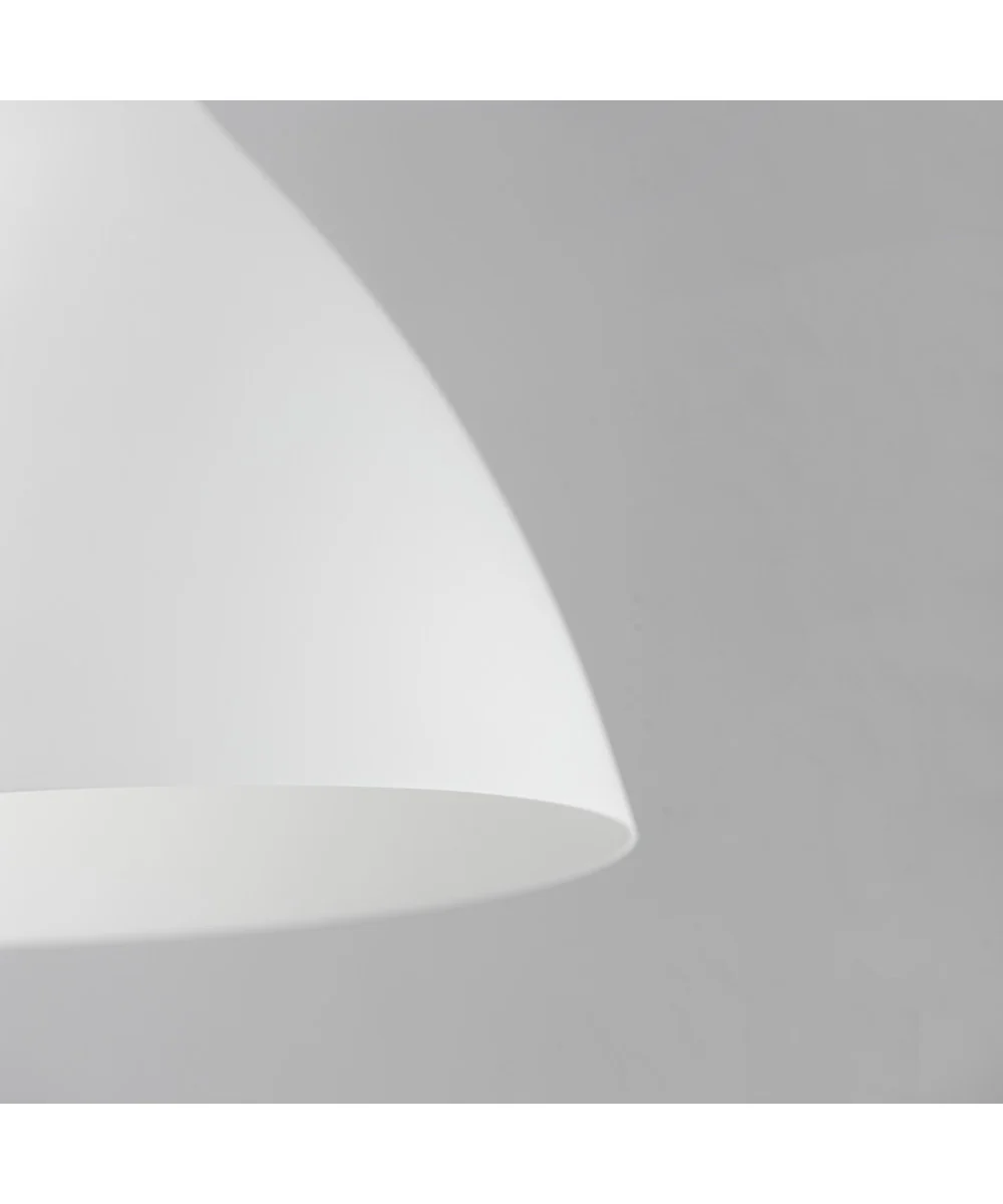 Carillon 11 inch Mini Pendant White/Satin Brass - Image 5