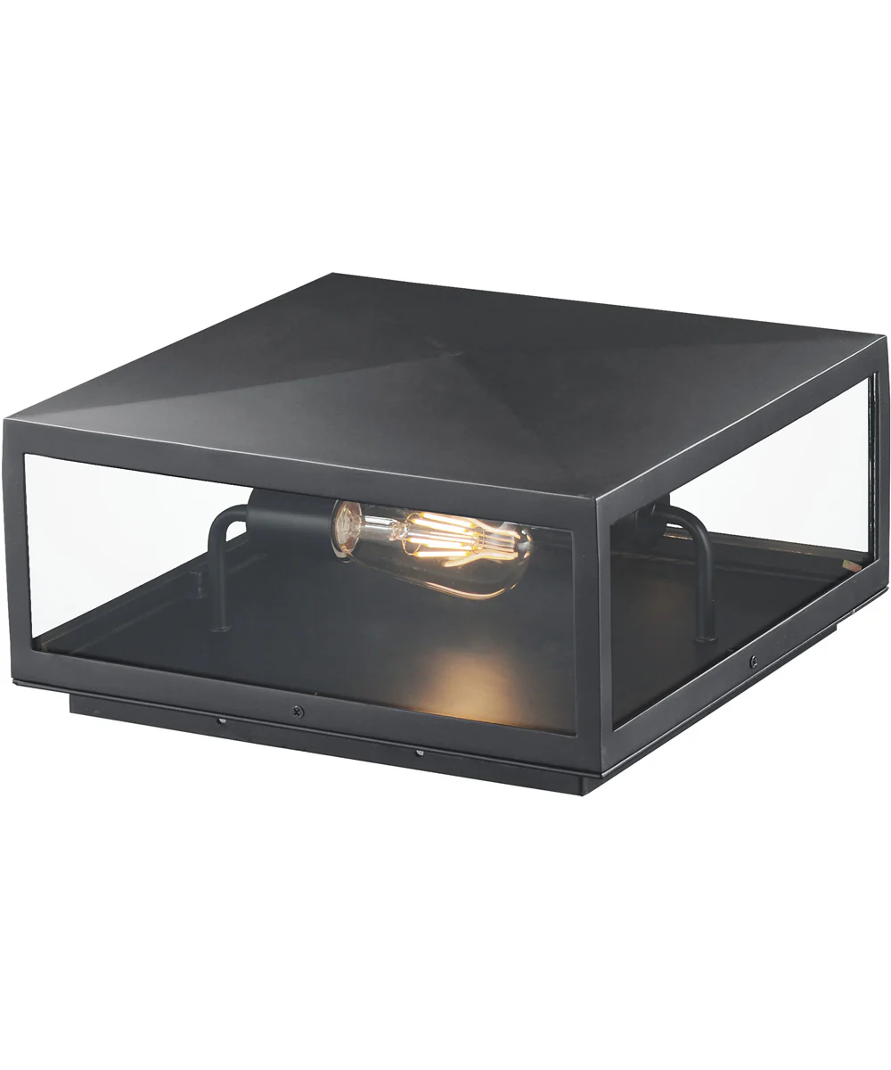 Catalina 2-Light Deck Lantern Dark Bronze