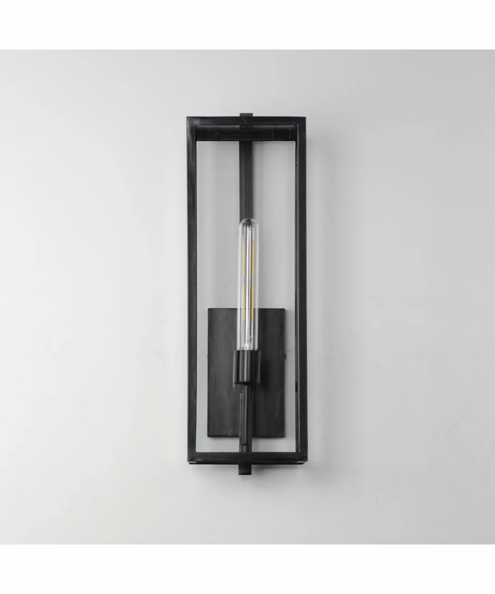 Catalina Large Outdoor Up-Light Wall Sconce Dark Bronze - Image 2