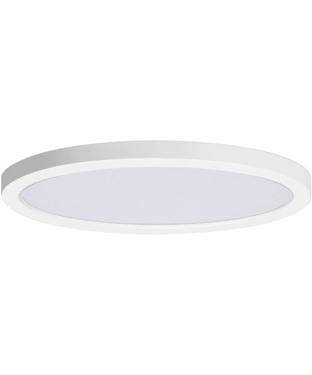 Chip 16 inch 32W RD LED Flush Mount-3000K White