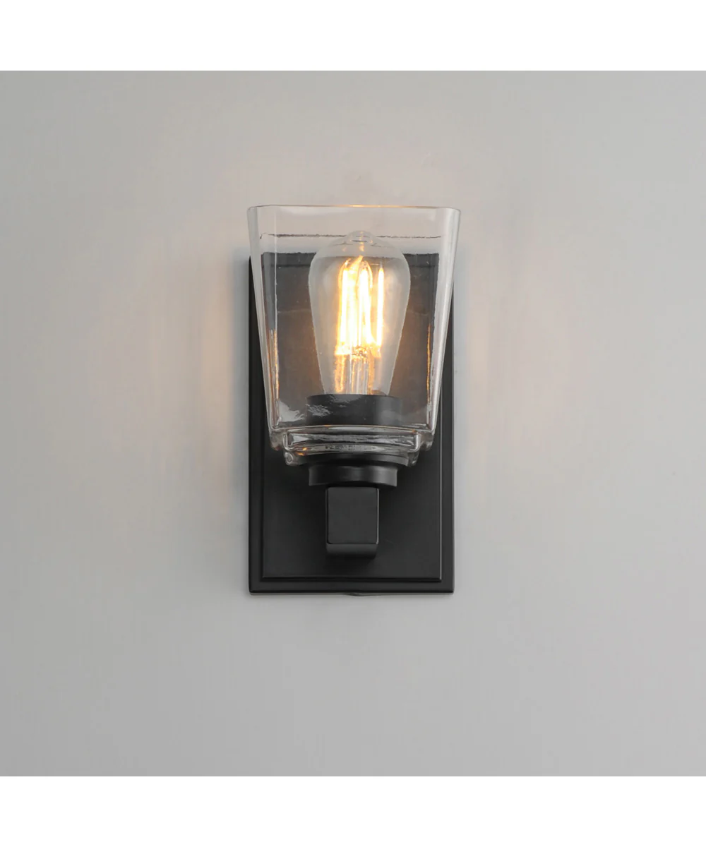 Cubos 1-Light Wall Sconce Black - Image 3