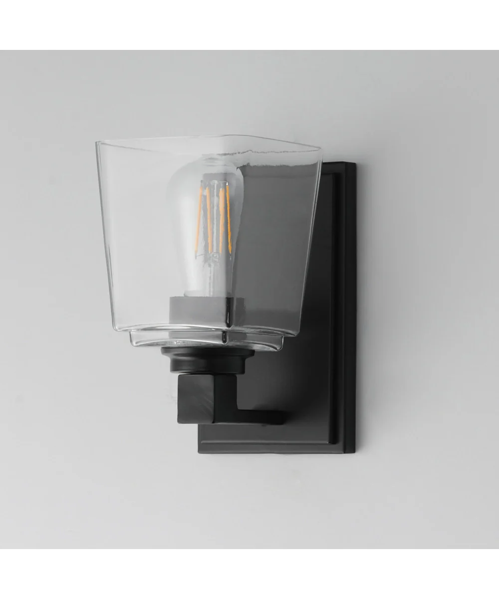 Cubos 1-Light Wall Sconce Black - Image 4