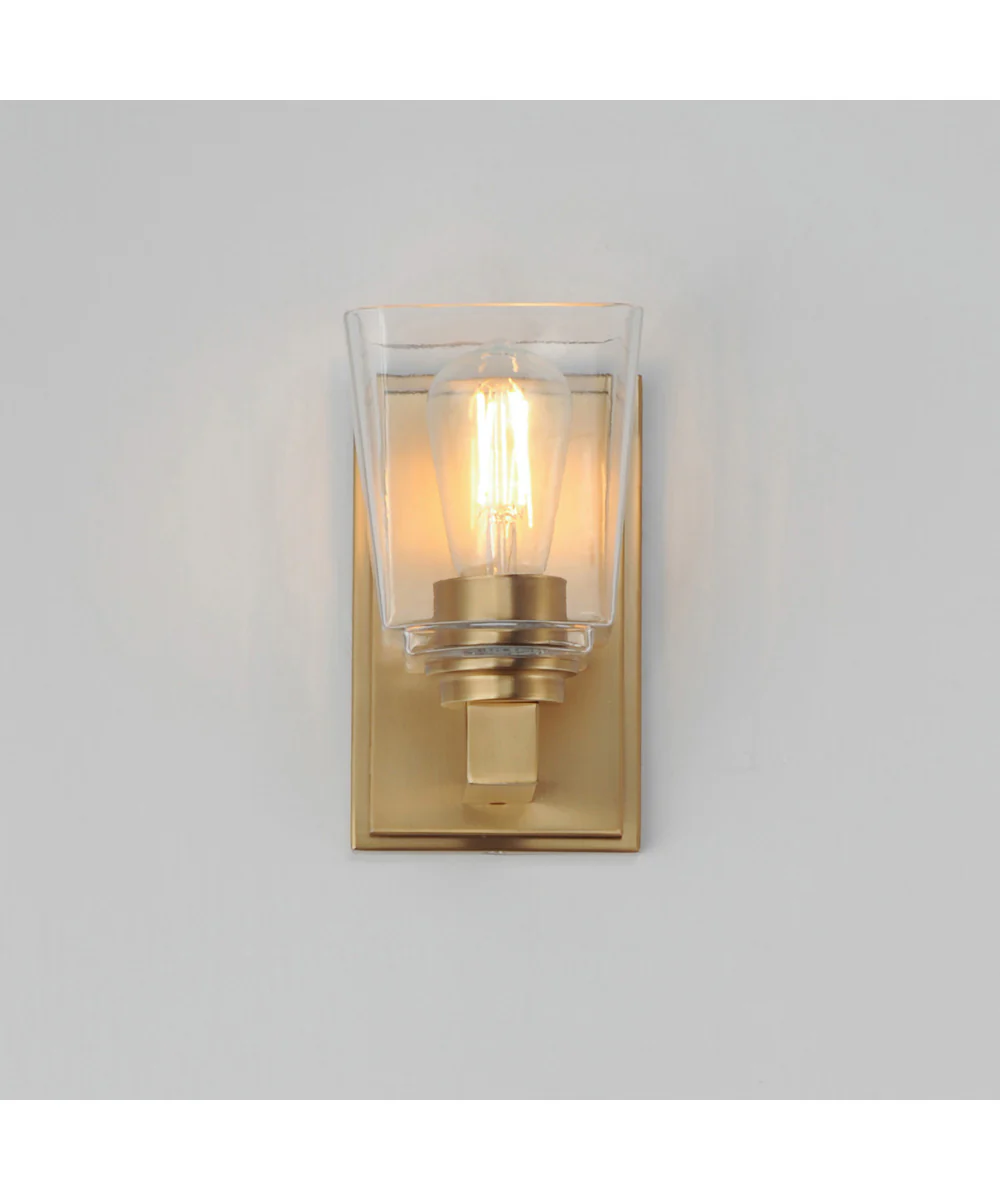 Cubos 1-Light Wall Sconce Natural Aged Brass - Image 3