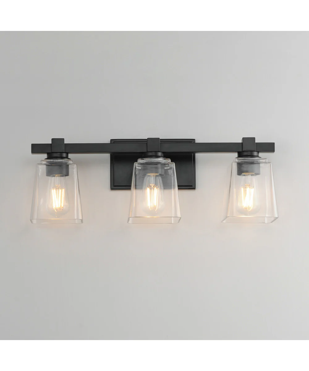 Cubos 3-Light Bath Vanity Black - Image 3