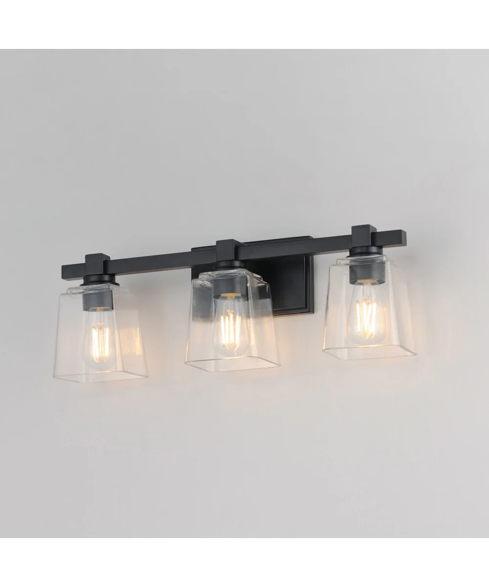 Cubos 3-Light Bath Vanity Black - Image 4