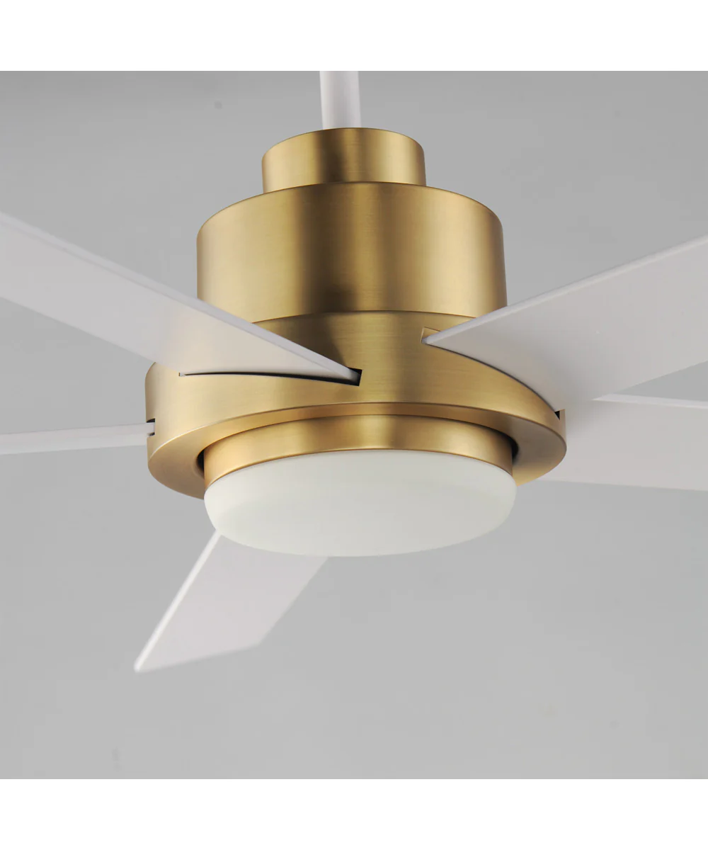 Daisy 60 inch 5-Blade Fan w LED Light Kit Natural Aged Brass - Image 6