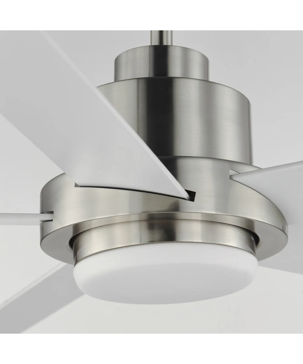 Daisy 60 inch 5-Blade Fan w LED Light Kit Satin Nickel - Image 4