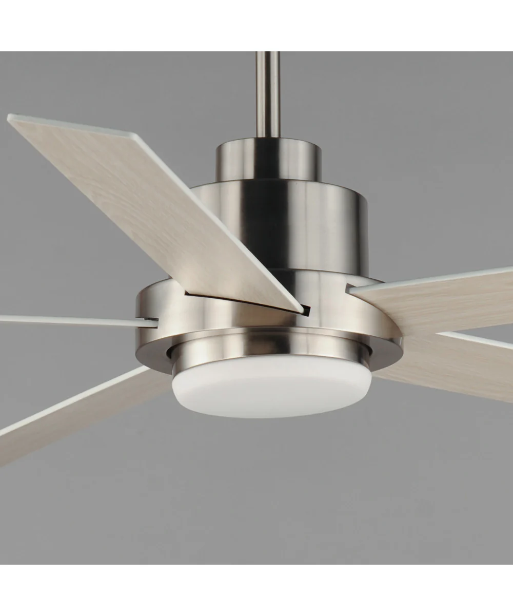 Daisy 60 inch 5-Blade Fan w LED Light Kit Satin Nickel - Image 5