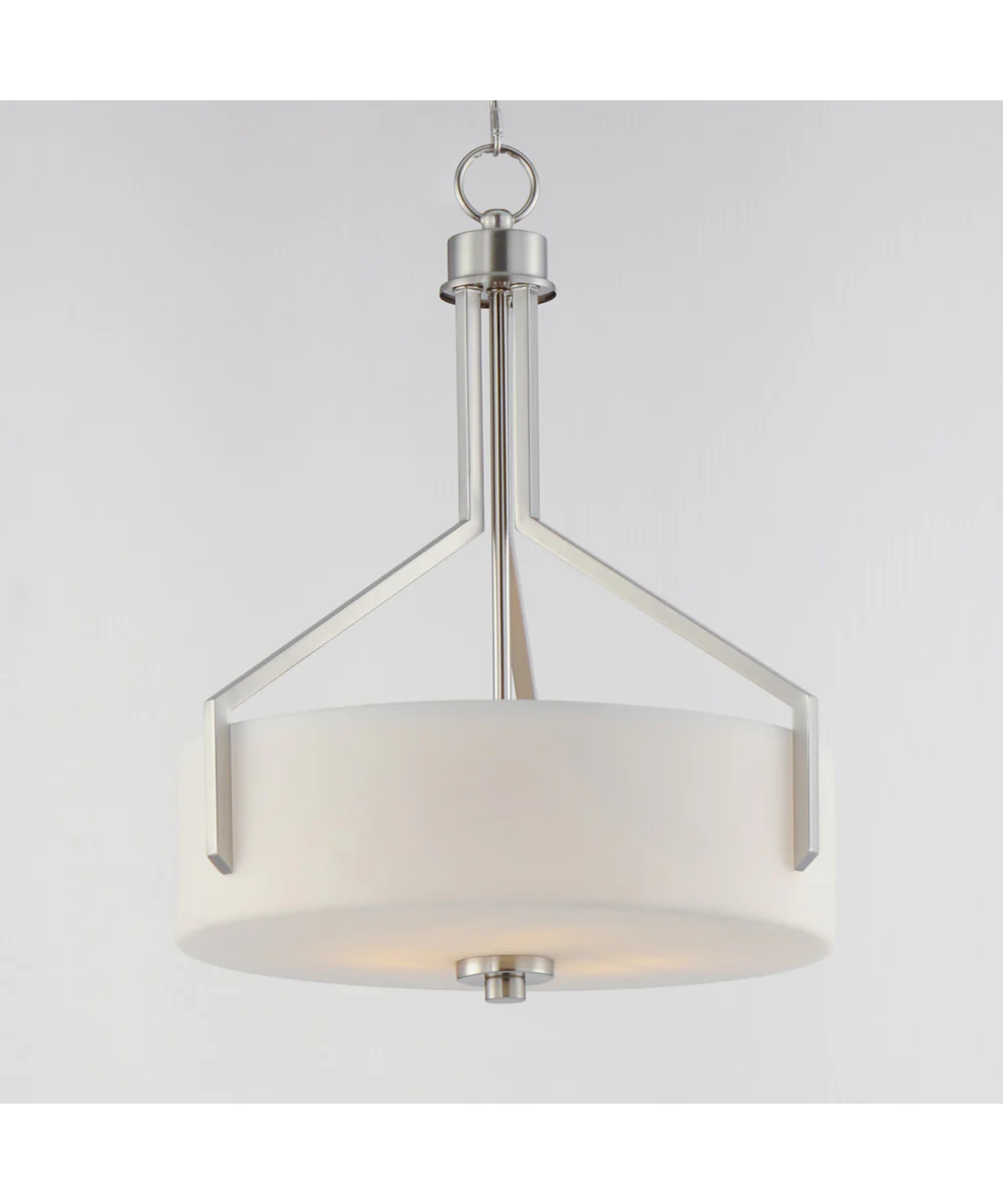 Dart 3-Light Pendant Satin Nickel - Image 4