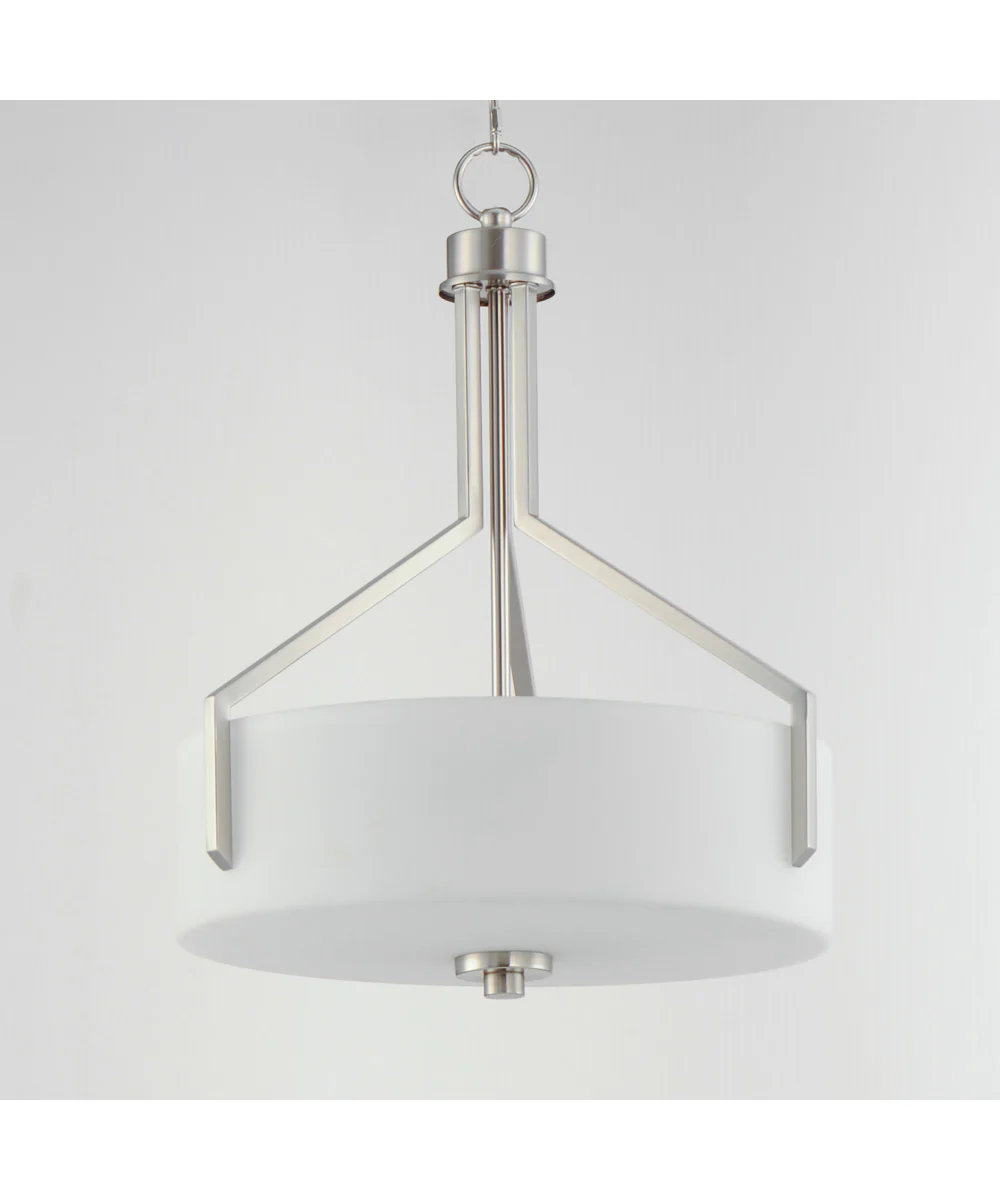 Dart 3-Light Pendant Satin Nickel - Image 5