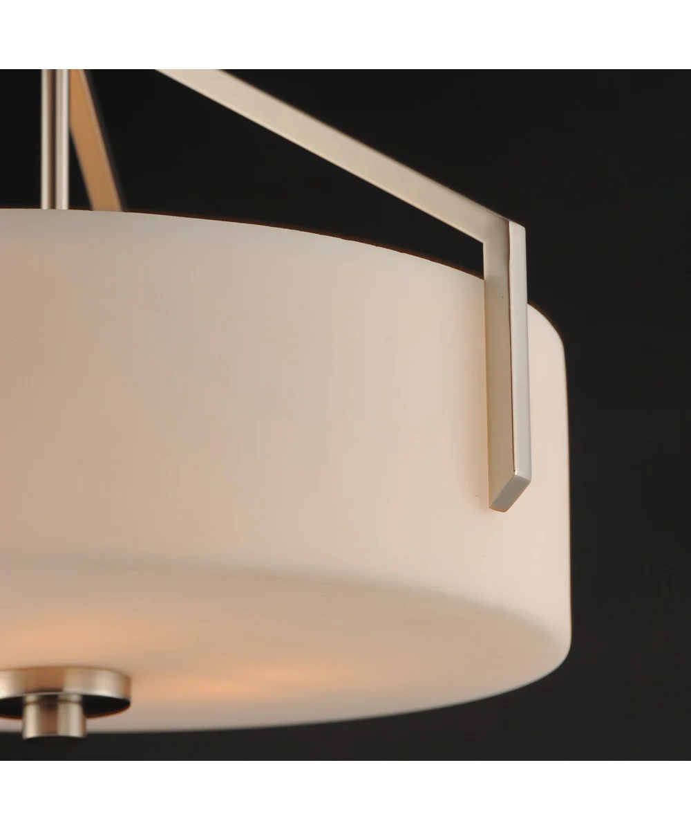 Dart 3-Light Pendant Satin Nickel - Image 6