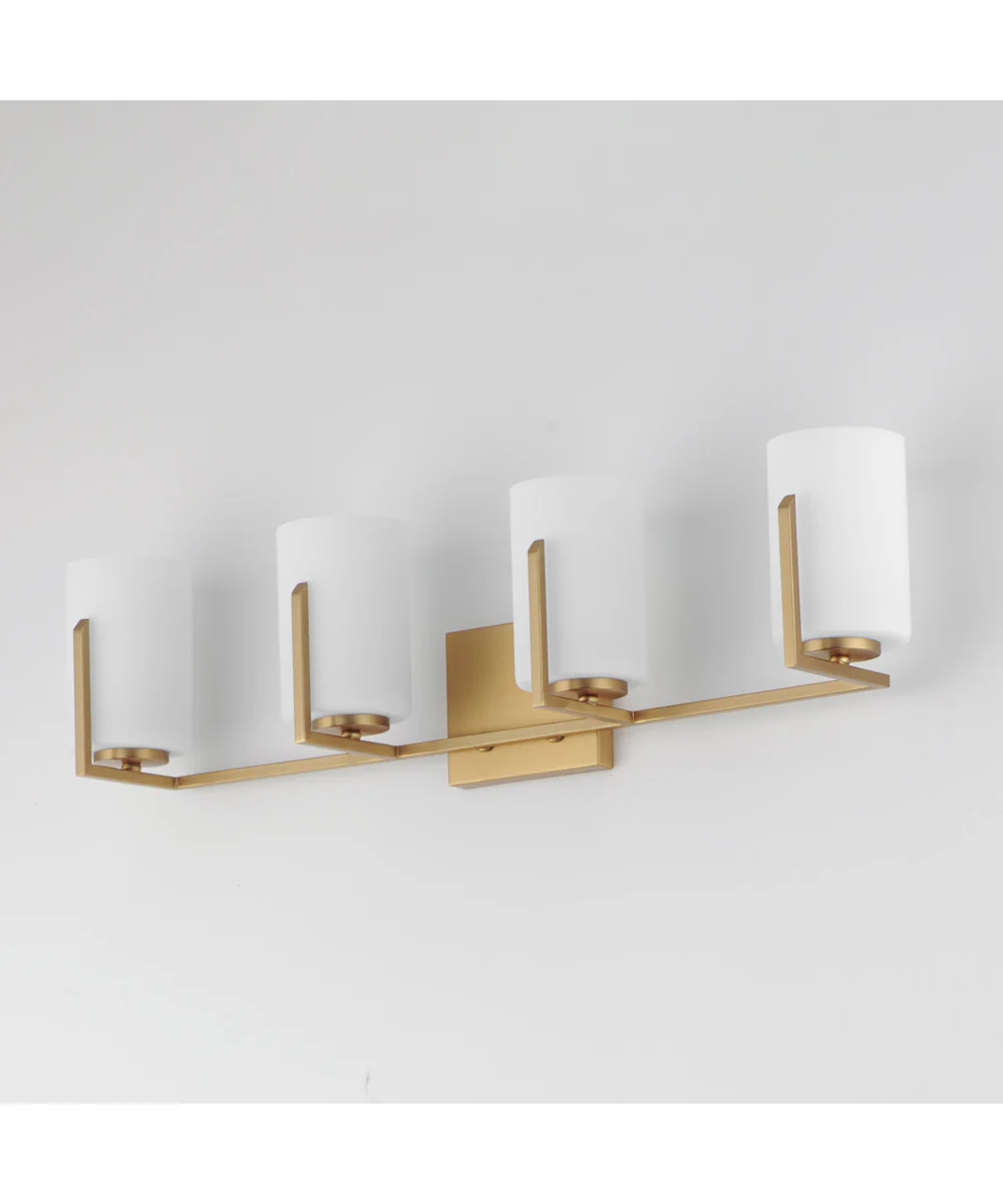 Dart 4-Light Bath Vanity Natural Aged Brass - Image 4