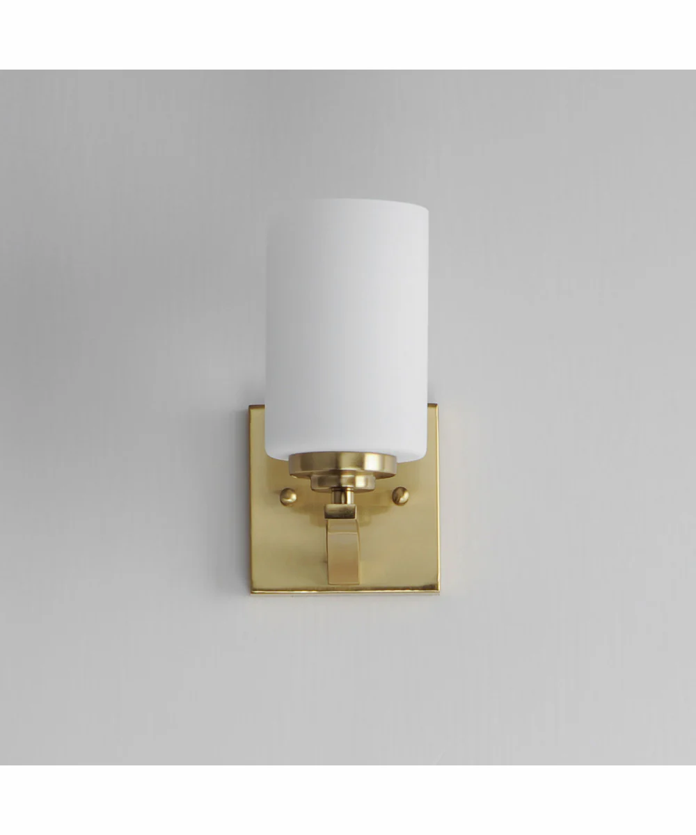 Deven 1-Light Wall Sconce Satin Brass - Image 2