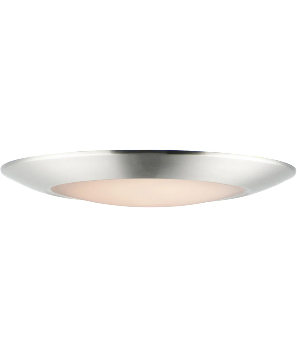 Diverse 11 inch LED Flush Mount 3000K Satin Nickel