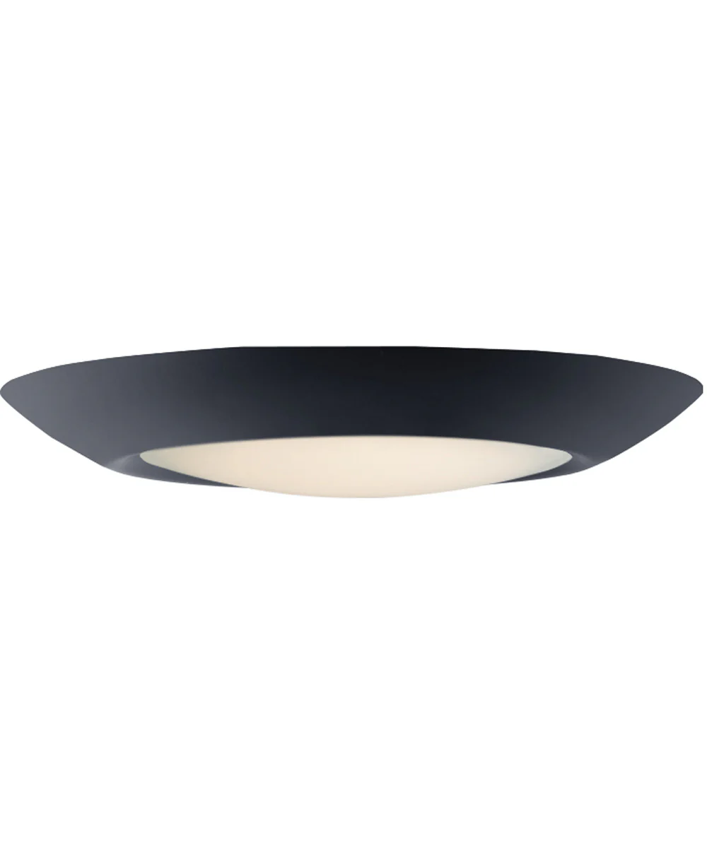Diverse 7.5 inch LED Flush Mount 3000K Non-T24 Black