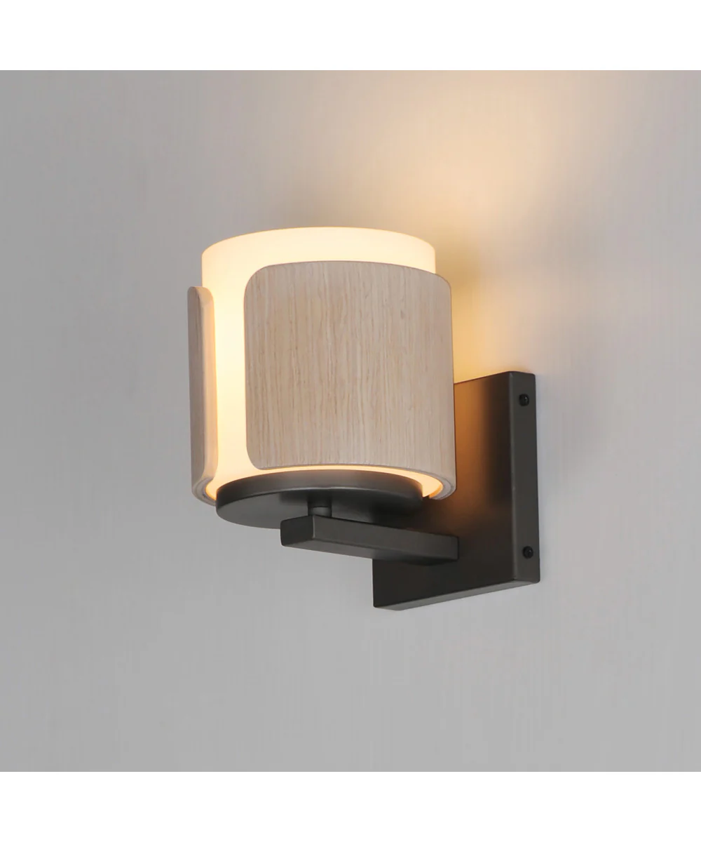 Draughtsman Wall Sconce Natural Wood/Charcoal - Image 5