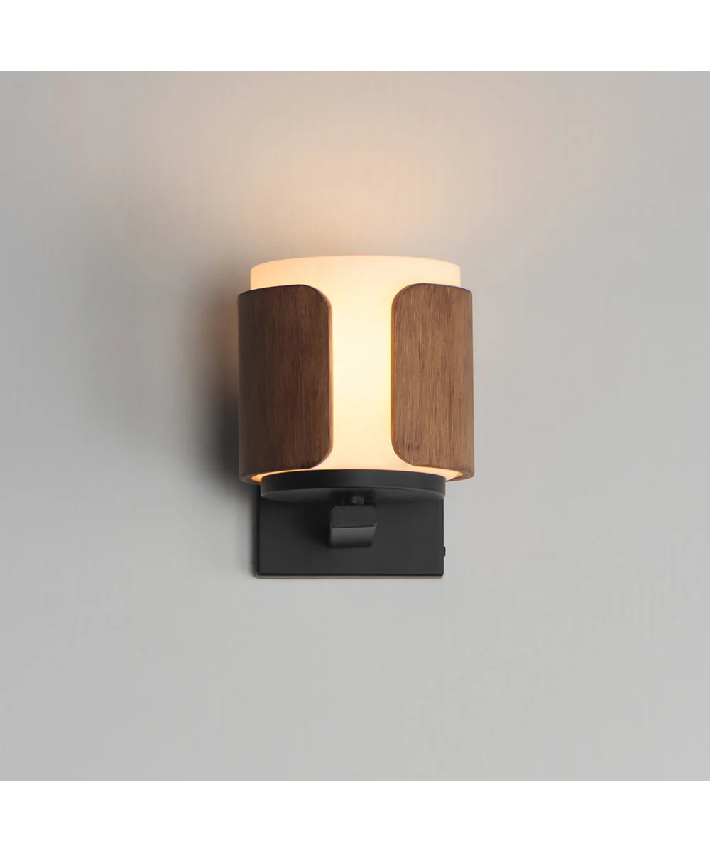 Draughtsman Wall Sconce Walnut / Black - Image 3