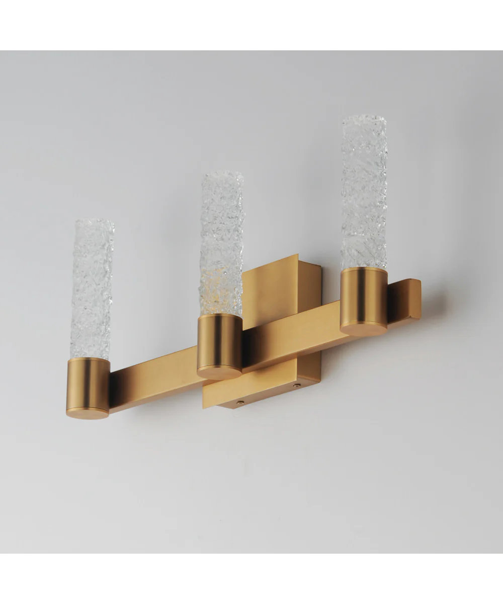 Duchess 3-Light Wall Sconce Natural Aged Brass - Image 5