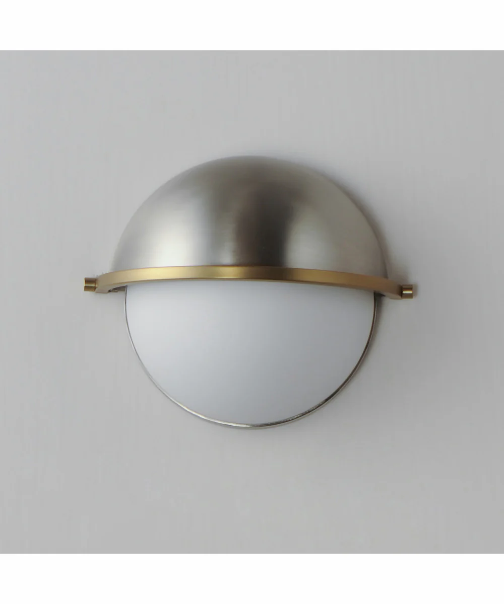 Duke Half Sconce Satin Nickel / Satin Brass - Image 2