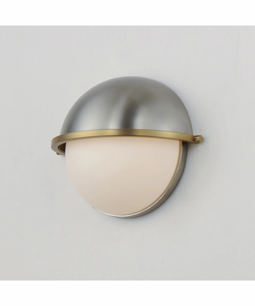 Duke Half Sconce Satin Nickel / Satin Brass - Image 4