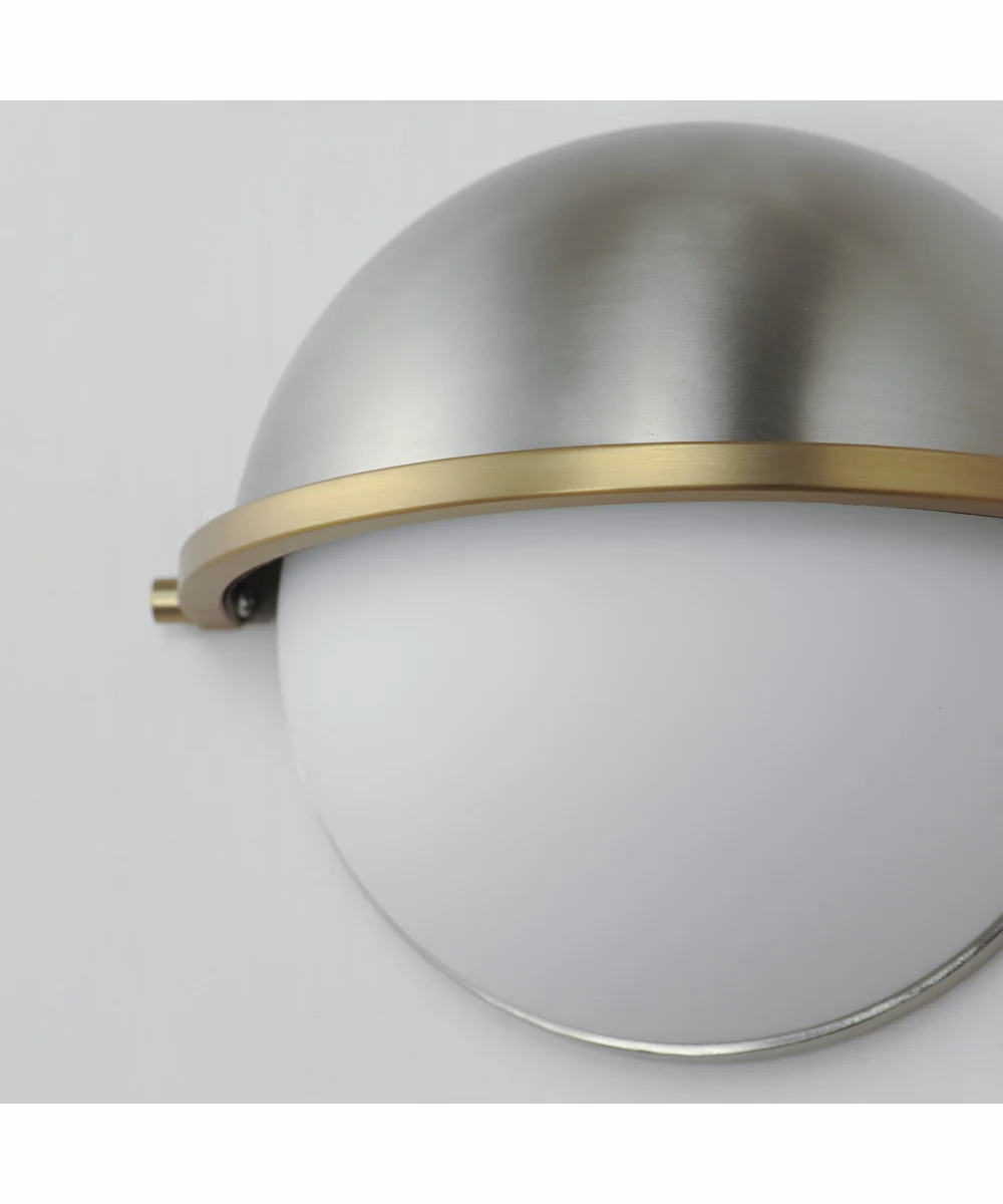 Duke Half Sconce Satin Nickel / Satin Brass - Image 5