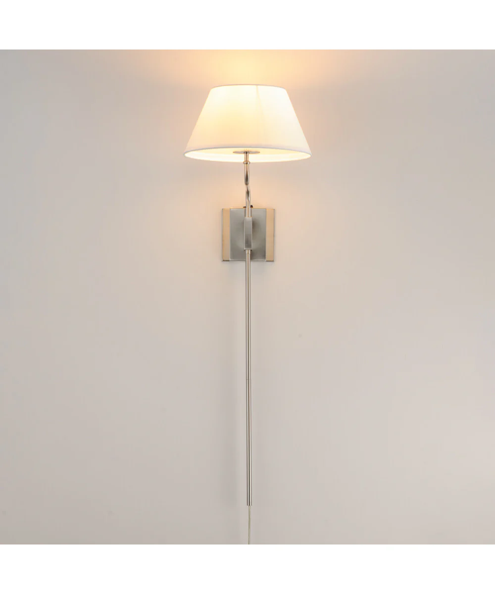 Dunbridge 1-Light Wall Sconce Polished Nickel - Image 3