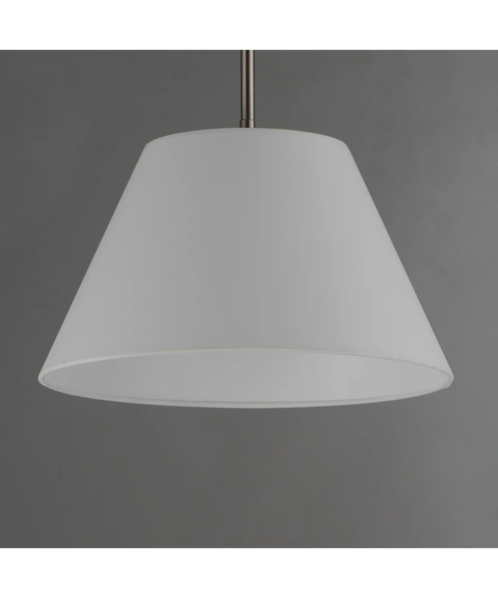 Dunbridge 14 inch Pendant Polished Nickel - Image 3