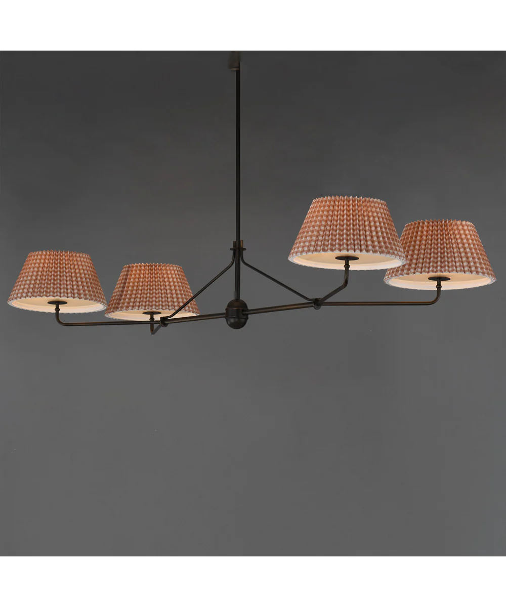 Dunbridge 4-Light Chandelier Antique Bronze - Image 2