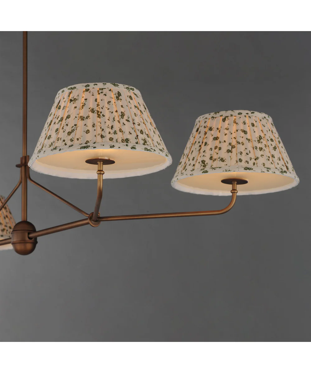 Dunbridge 4-Light Chandelier Weathered Brass - Image 4