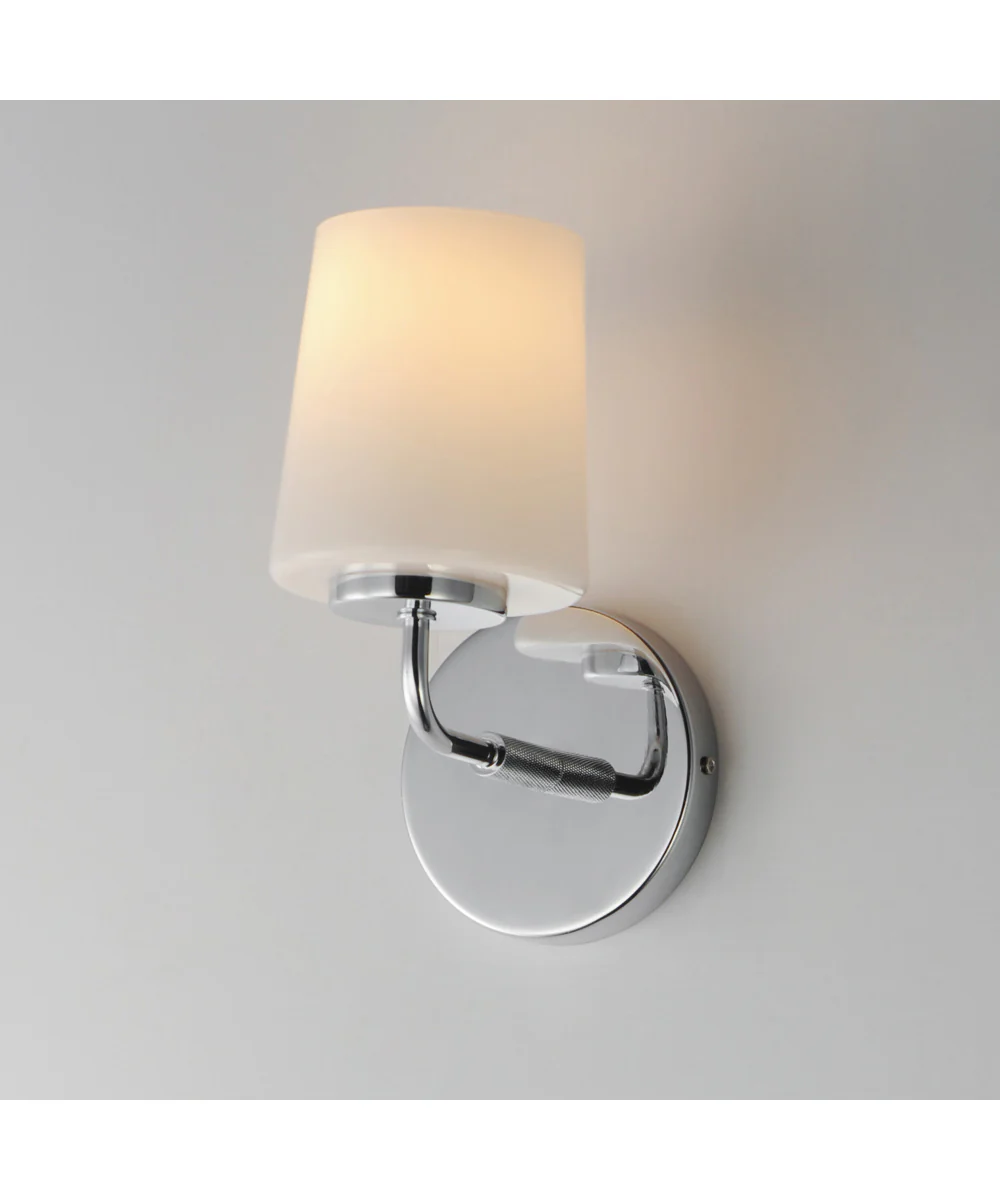 Durham 1-Light Wall Sconce Polished Chrome - Image 5