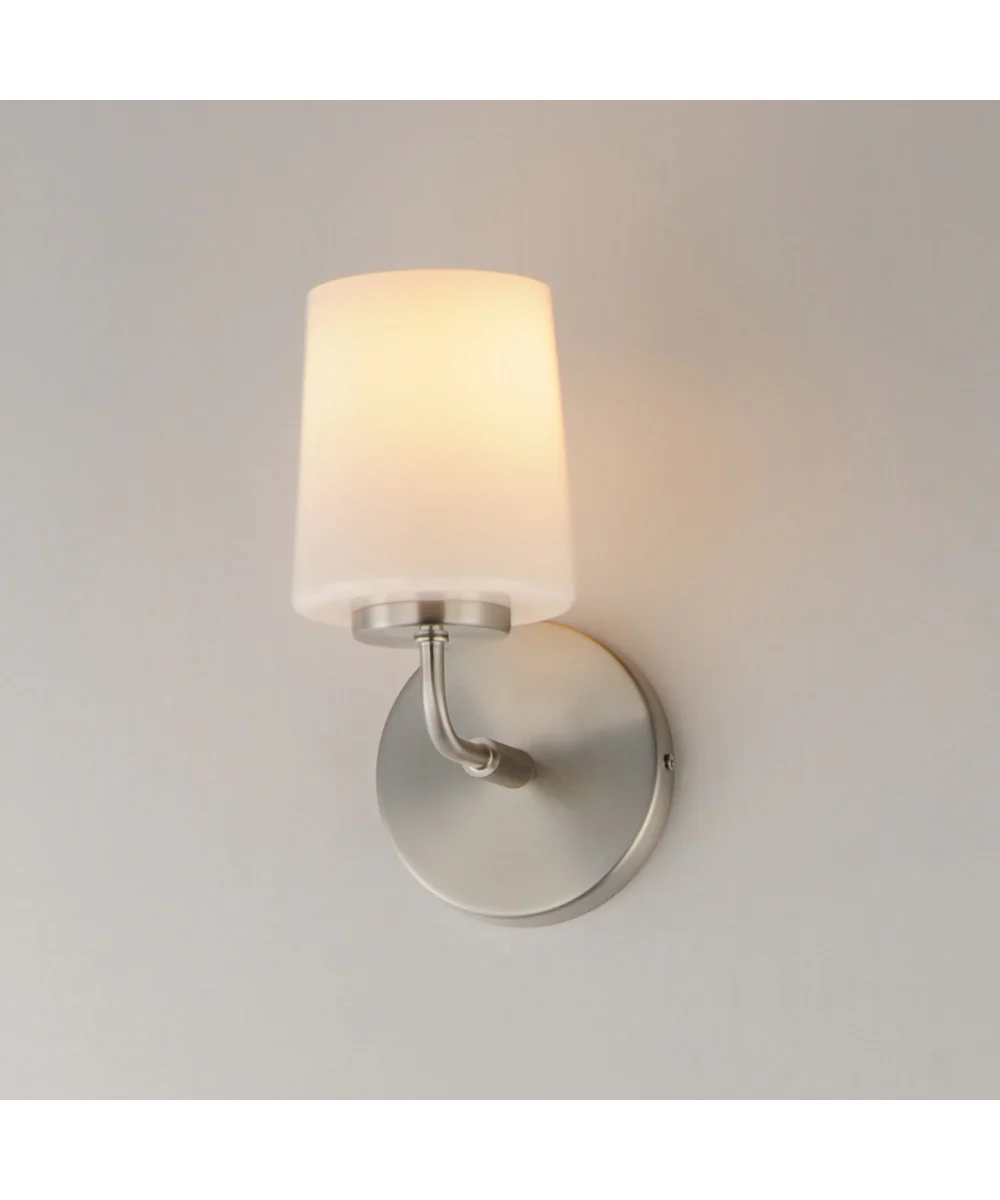 Durham 1-Light Wall Sconce Satin Nickel - Image 5