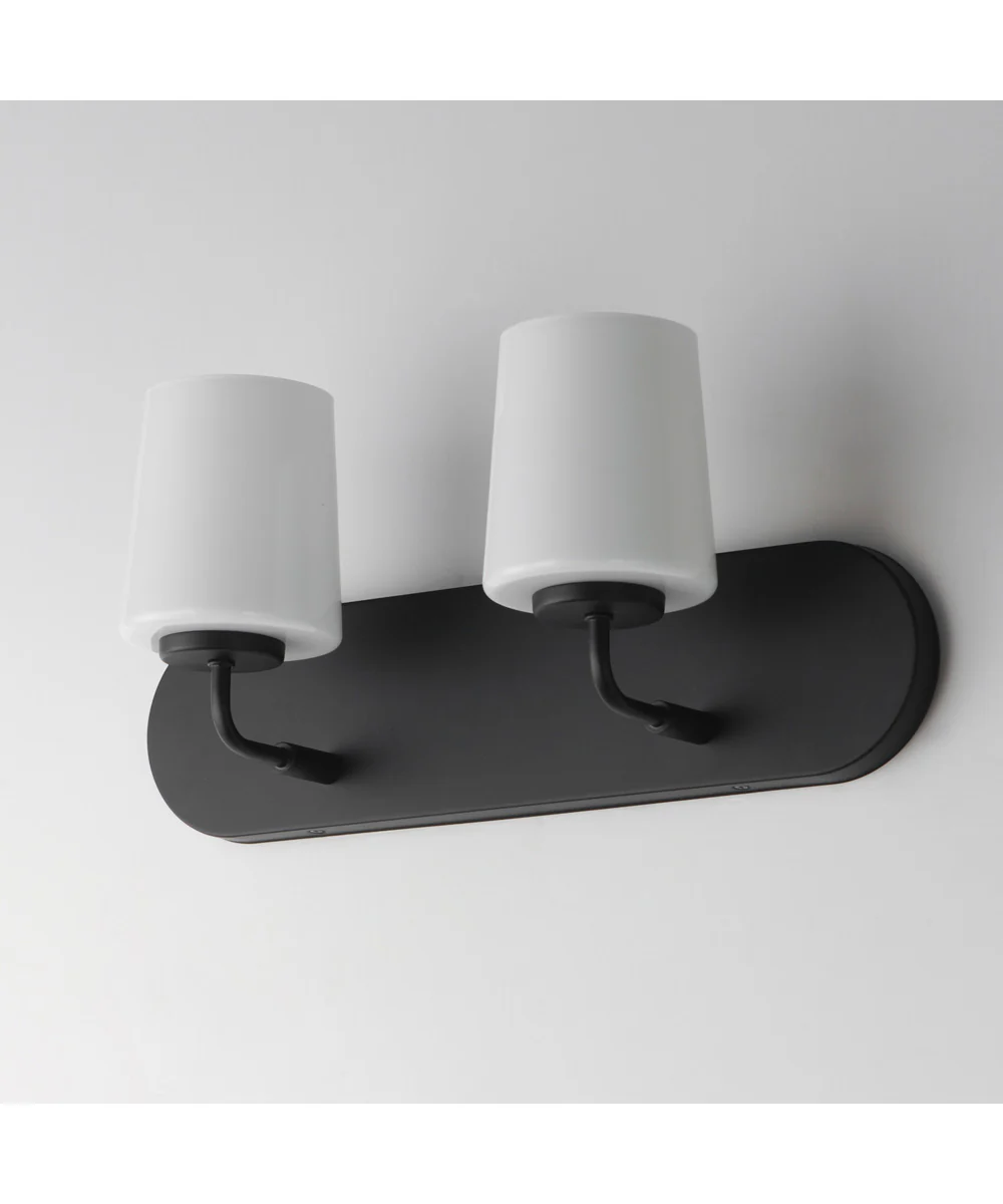Durham 2-Light Strip Bath Vanity Black - Image 4