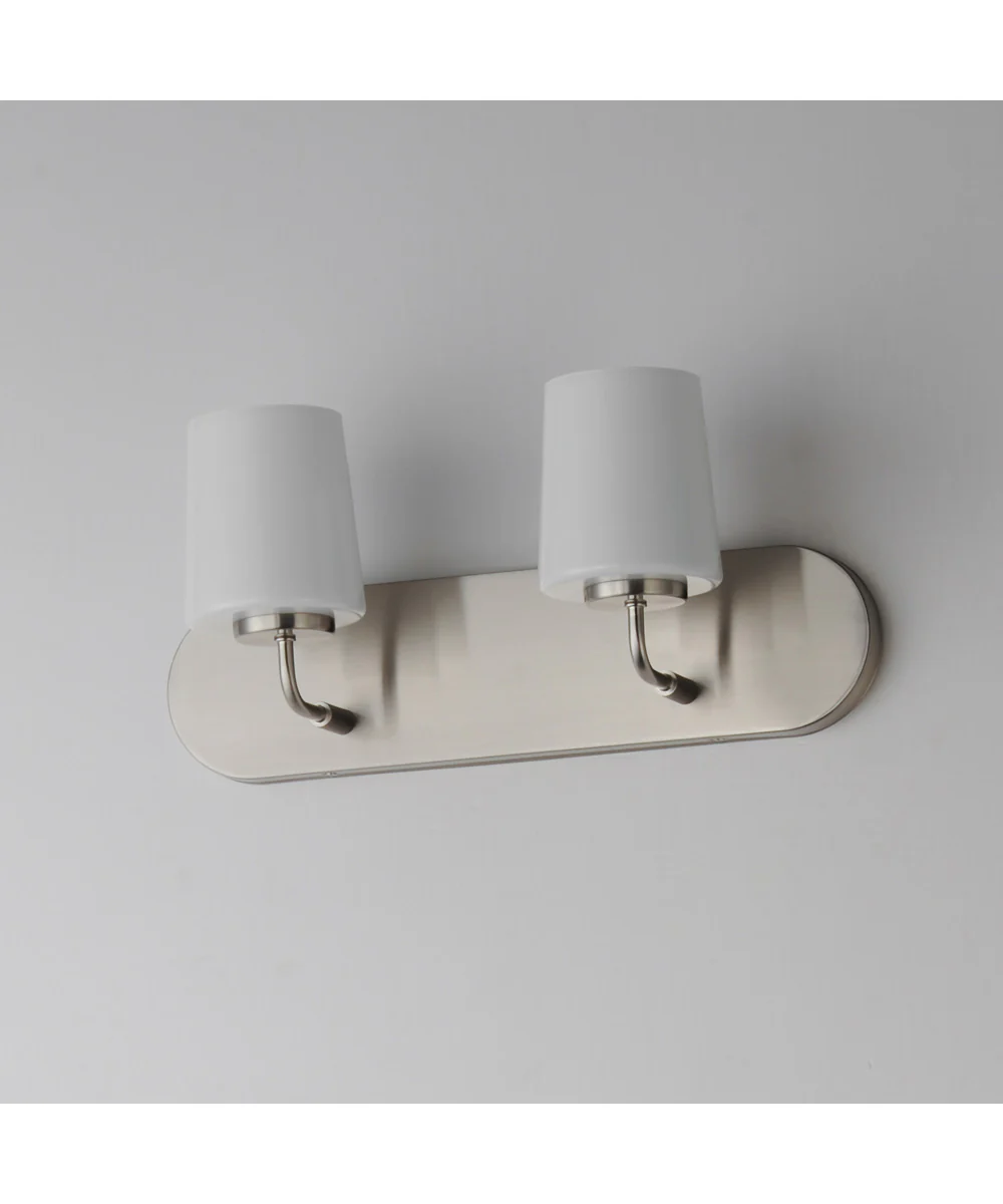 Durham 2-Light Strip Bath Vanity Satin Nickel - Image 4